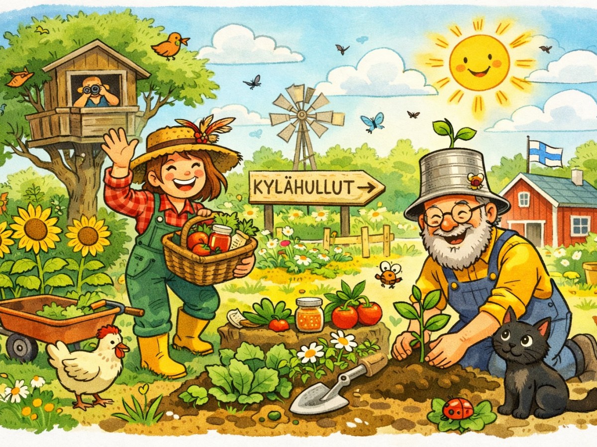 Kolme arjen tapaa olla kylähullu – hyvällä&nbsp;tavalla